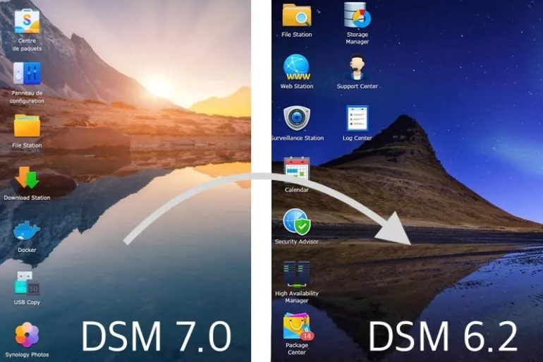 DSM7 DSM6 - Synology DSM 7 vers DSM 6 : attention aux données
