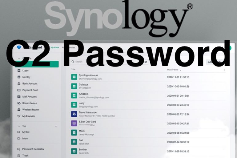 synology C2 password - Synology C2 Password est disponible