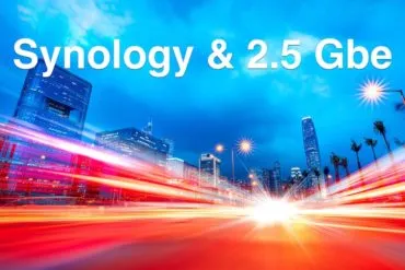 NAS Synology 2,5 GbE