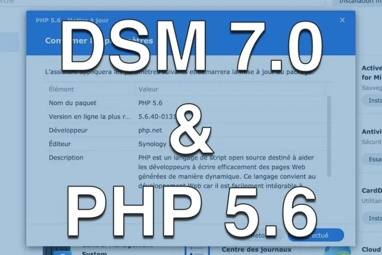 DSM 7.0 PHP 5.6