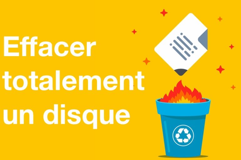 effacer disque - Effacer votre disque/clé USB de façon sécurisée (outils gratuits)