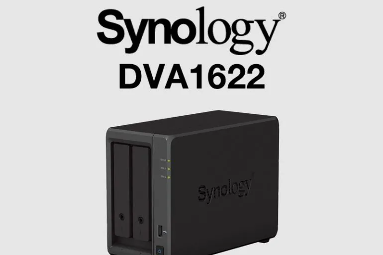synology dva1622 - Synology DVA1622 : 2 baies, Intel J4125, HDMI et IA