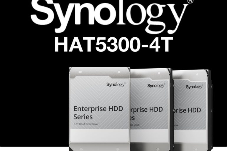synology HAT5300 - Synology HAT5300 4 To, un nouveau disque pour entreprise