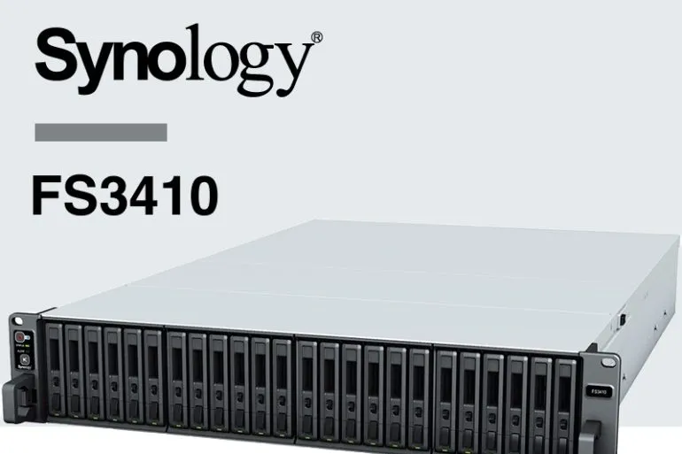 Lancement du NAS Synology FS3410