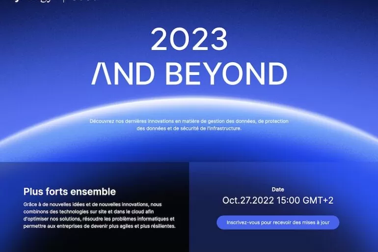 Synology 2023 - Synology 2023 : nouveaux NAS, nouveau routeur, nouvelle version de DSM...