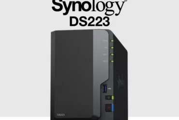 Synology DS223 NAS - Synology DS223 : NAS 2 baies, CPU RTD1619B, 2 Go de RAM