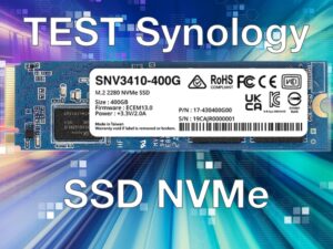 Test Synology SNV3410 300x225 - Synology - Test SSD NVMe SNV3410 400Go