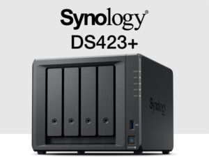 Synology DS423 300x225 - Synology DS423+ : NAS 4 baie, Intel J4125, 2 Go de RAM...