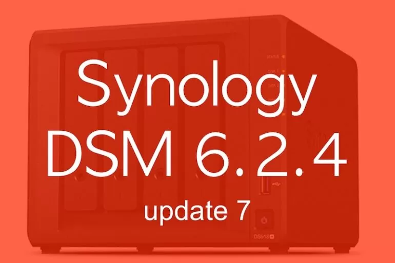 DSM 6.2.4 update 7