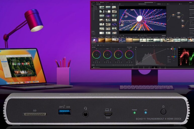 echo11 tb4 hdmi dock - Sonnet annonce la station d'accueil Echo 11 : Thunderbolt, HDMI, port réseau 2,5 Gb/s...
