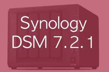 Synology DSM 7.2.1