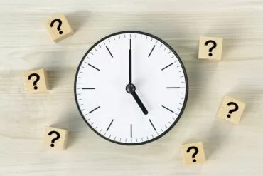 fin vie horloge question