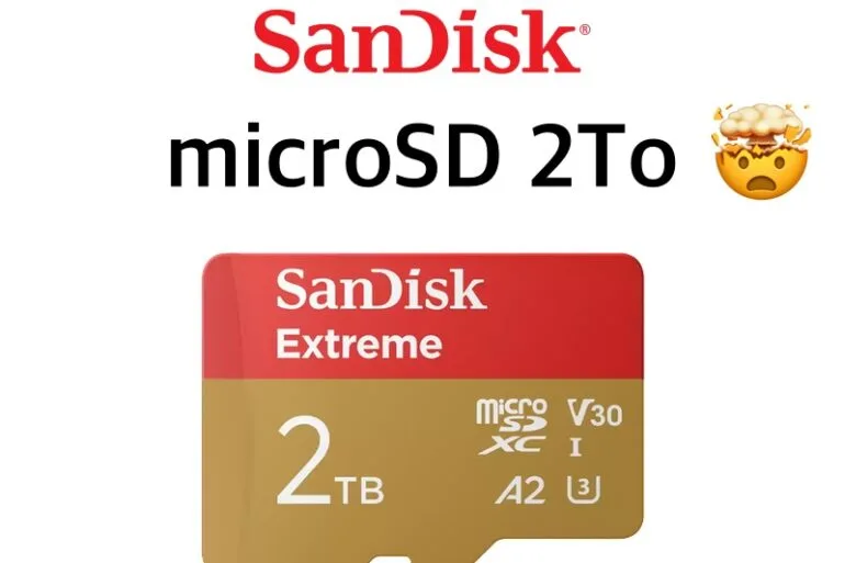 sandisk microsd 2To - SanDisk Extreme microSDXC 2 To