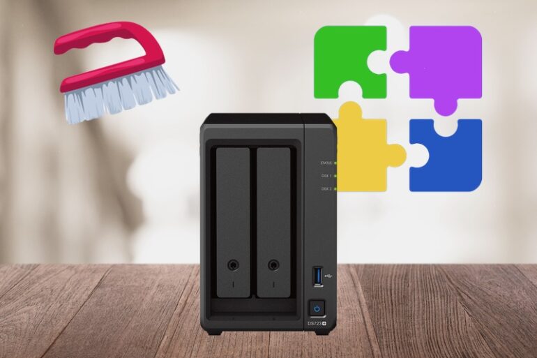 entretien stockage synology - Synology : Nettoyage du groupe de stockage et défragmentation du système de fichiers