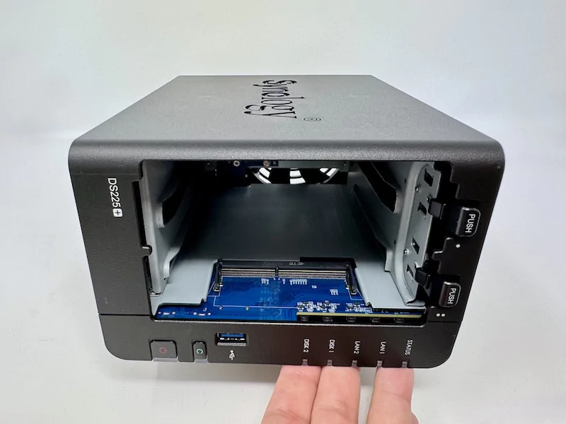 RAM DS225 - Test du Synology DS225+