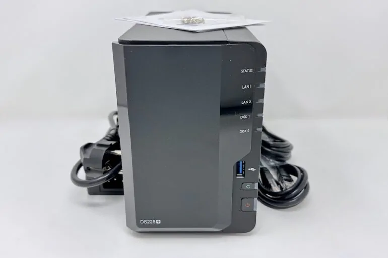 test ds225 - Test du Synology DS225+