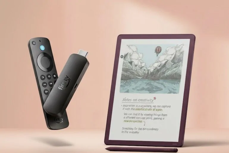 Fire TV Stick 4K Select Kindle Scribe Colorsoft - Amazon dévoile sa Fire TV Stick 4K Select et le Kindle Scribe Colorsoft