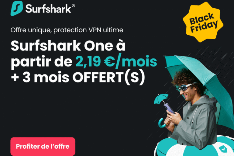 Surfshark Black Friday home - Les offres Surfshark pour le Black Friday 2025