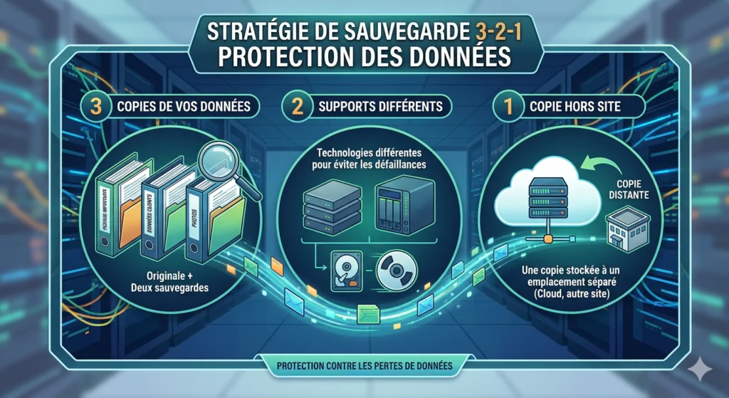 Backup 3 2 1 Gemini Modifie 1 - Proxmox Backup Space (Layer7) : test complet, avis et configuration PBS offsite