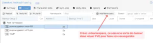 PBS Namespace Creation - Proxmox Backup Space (Layer7) : test complet, avis et configuration PBS offsite