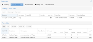 PBS Prune GC Jobs - Proxmox Backup Space (Layer7) : test complet, avis et configuration PBS offsite