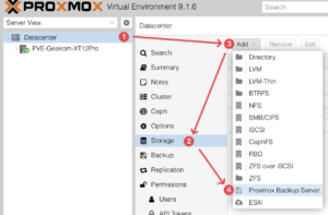 PVE Add PBS - Proxmox Backup Space (Layer7) : test complet, avis et configuration PBS offsite