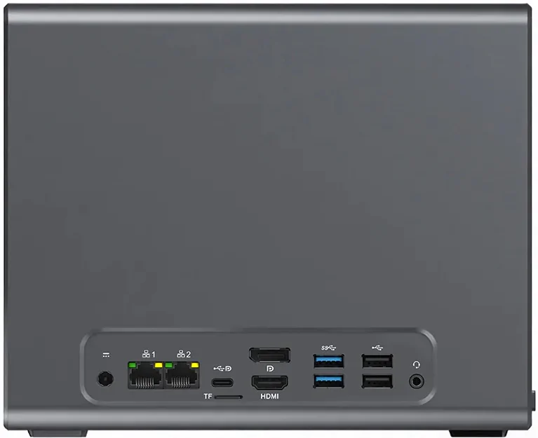 NAS N3A arriere - Acemagic N3A : Mini PC hybride qui se transforme en NAS