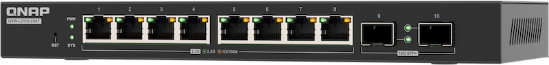 QSW L2110 2S8T 2026 - QNAP QSW-L2110 : une montée en gamme plus qu'appéciable
