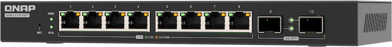 QSW L2110 2S8T 2026 - QNAP QSW-L2110 : une montée en gamme plus qu'appéciable
