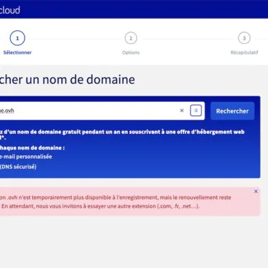 domaine ovh 2026 - OVHcloud suspend les nouveaux enregistrements en .ovh