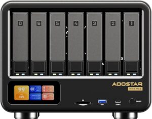 AOOSTAR WTR MAX Intel 1235U - OOSTAR WTR MAX Intel 1235U : un NAS DIY 6 baies à 502€