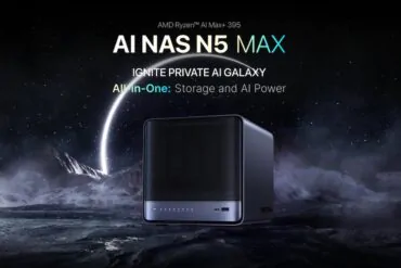 Minis forum N5 Max - Minisforum N5 Max : un NAS surpuissant taillé pour l’IA locale