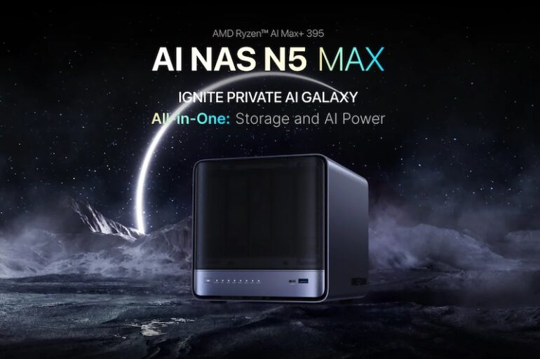 Minis forum N5 Max - Minisforum N5 Max : un NAS surpuissant taillé pour l’IA locale