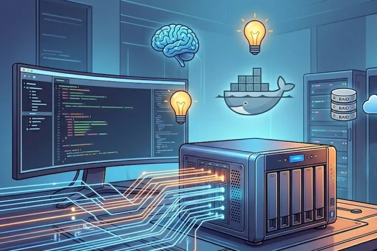 NAS 2026 IA - NAS en 2026 : homelab, Docker et IA locale... jusqu'où aller ?