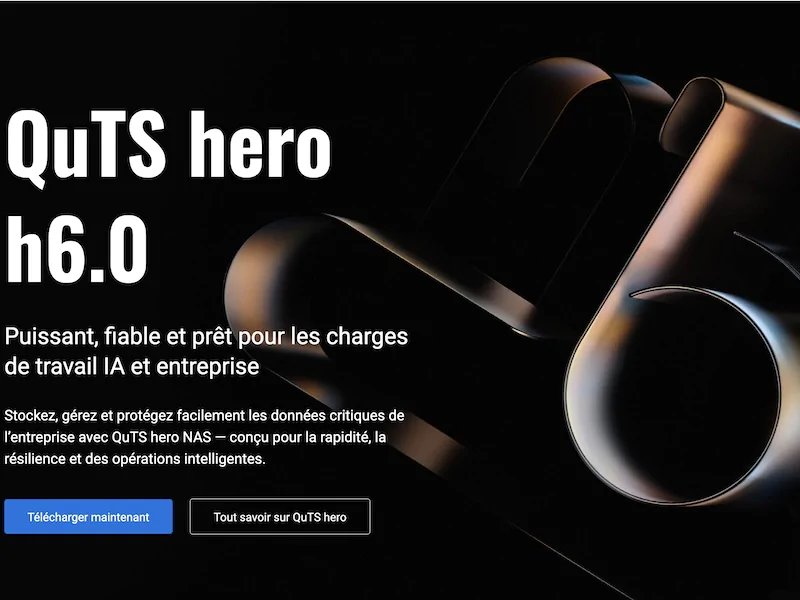 QNAP QuTS hero 6 - QNAP QuTS hero 6 est disponible : tout ce qu'il faut savoir...