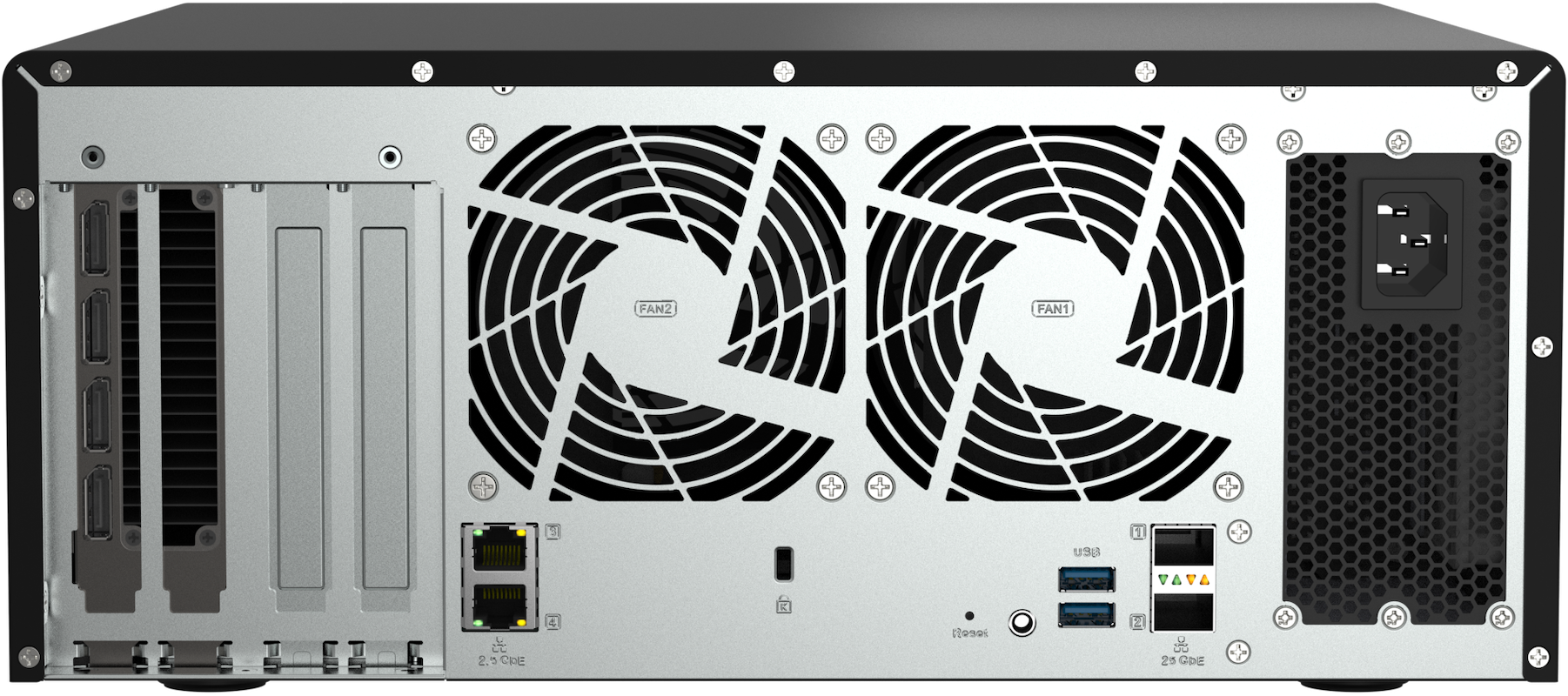QNAP QAI-h1290FX vue arrière