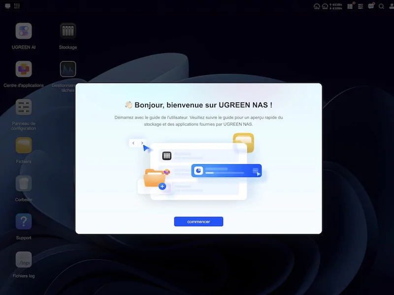 guide UGOS - Test UGREEN NASync DXP4800 GT