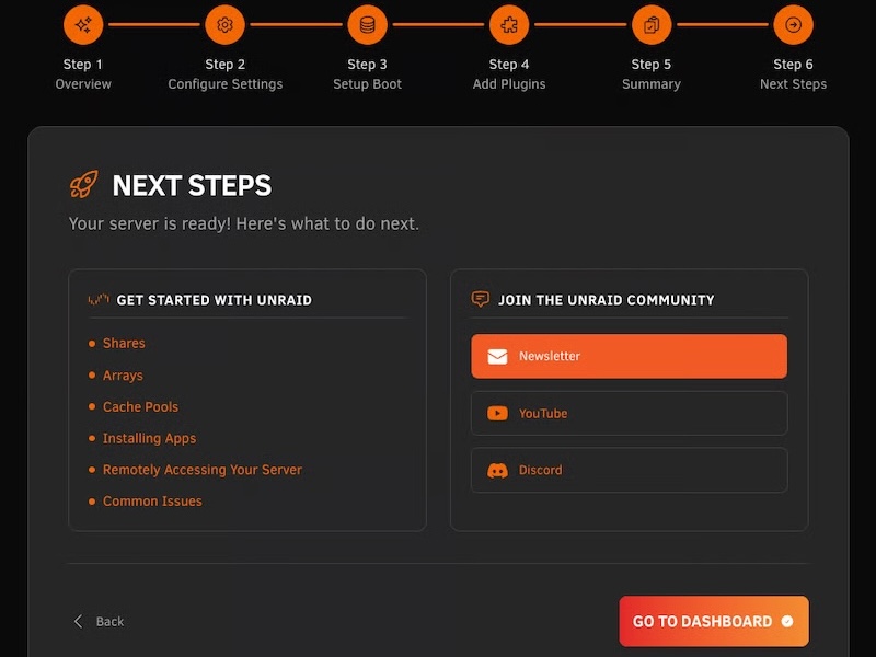 nextsteps Unraid 730 - Unraid 7.3.0 : TPM, démarrage interne et Docker 29