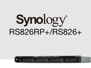 Synology RS826RP RS826 - Synology RS826+ et RS826RP+ : tout savoir avant le lancement européen