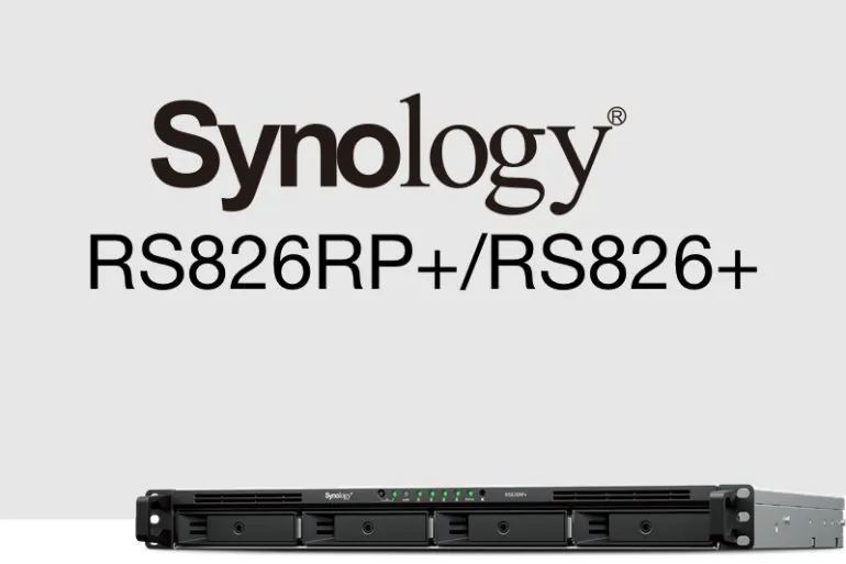 Synology RS826RP RS826 - Synology RS826+ et RS826RP+ : tout savoir avant le lancement européen