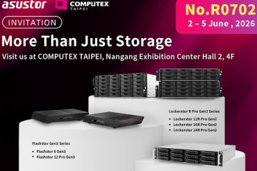 asustor computex 2026 - ASUSTOR au Computex 2026 : Flashstor Gen3, stockage pétaoctet, IA