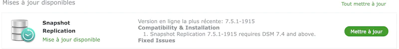 Snapshot Replication 751 - Synology DSM 7.4.1 : certificats KMIP et bugs USB