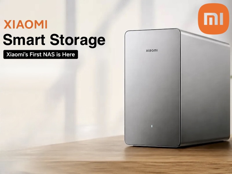 Xiaomi Smart NAS Storage - Xiaomi lance son Smart Storage, un NAS à 300€ avec disques durs