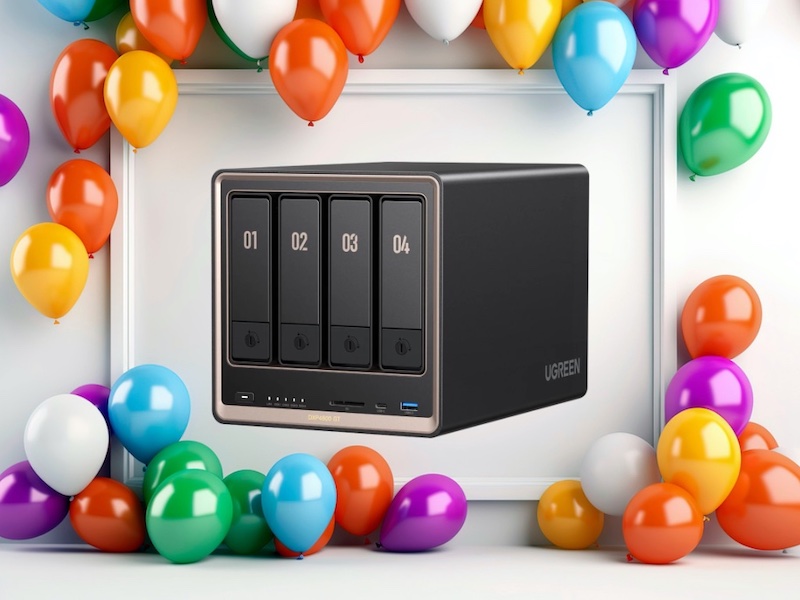 anniversaire cachem - Cachem fête ses 17 ans : gagne un NAS UGREEN NASync DXP4800 GT 🎉