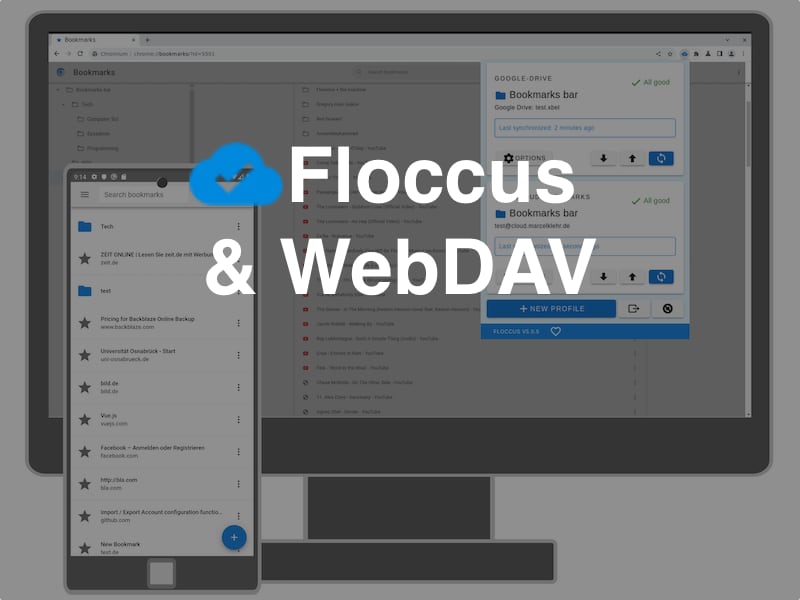 floccus webdav - Synchronisez vos favoris avec Floccus et WebDAV sur votre NAS Synology