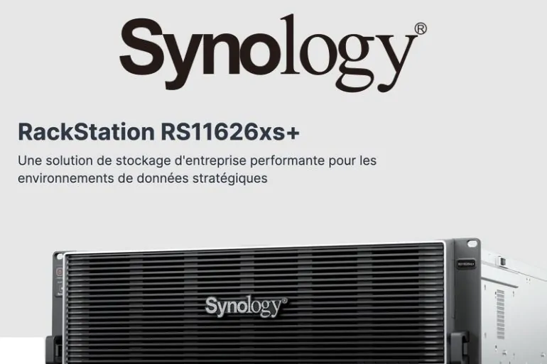 Synology RS11626xs - Synology RS11626xs+ vise le pétaoctet