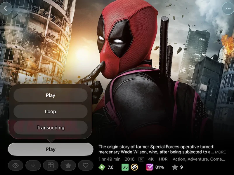 infuse85 transcode - Infuse 8.5 : le lecteur gère enfin le transcodage (Plex, Emby et Jellyfin)