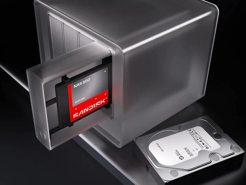 nas 600 sata NAS - SanDisk NAS 600 et NAS 800 : ses premiers SSD pour NAS