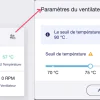 Interface GL.iNet 15 Systeme Vue d ensemble Charge CPU et parametres du ventilateur - GL.iNet Flint 4 (GL-BE14000) – Test, 1ère partie : Prise en main