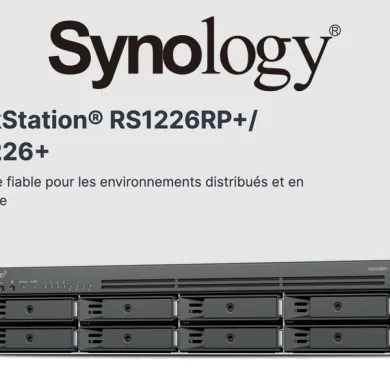 Synology RS1226 - Synology RS1226+ : un NAS rackable 2U